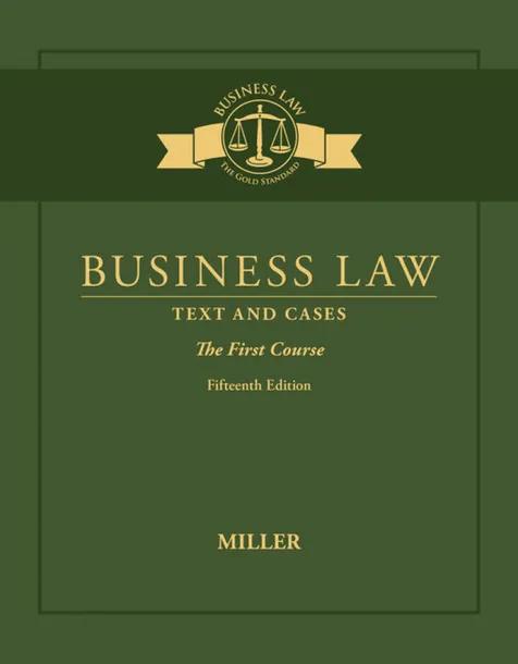 Business Law: Text & Cases cover