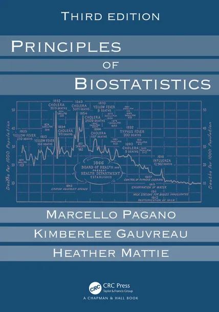 Principles of Biostatistics cover