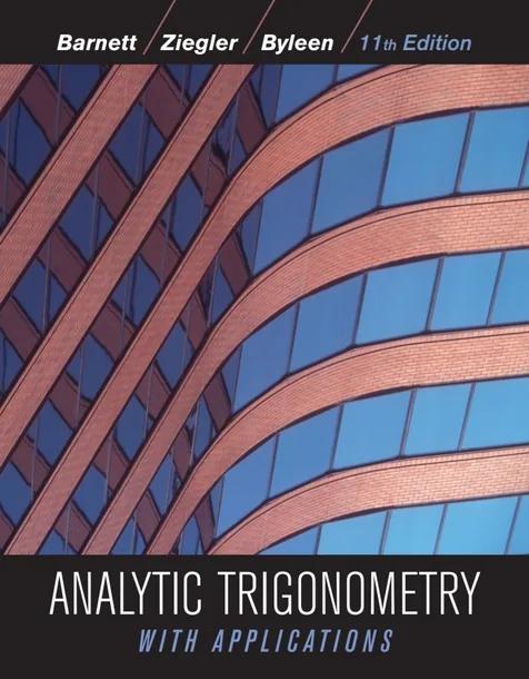 Analytic Trigonometry with Applications cover