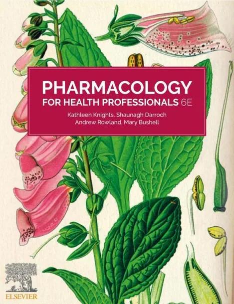 Pharmacology for Health Professionals cover