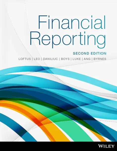 Financial reporting (Interactive) cover