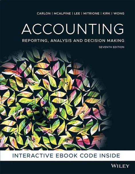 Accounting: Reporting, Analysis and Decision Making cover