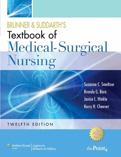 Brunner & Suddarth's Textbook of Medical Surgical Nursing cover