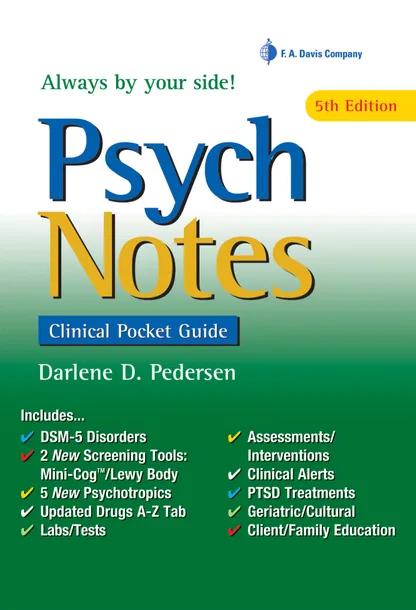 Psych Notes Clinical Pocket Guide cover