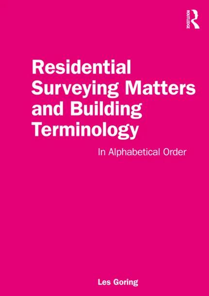 Residential Surveying Matters and Building Terminology cover