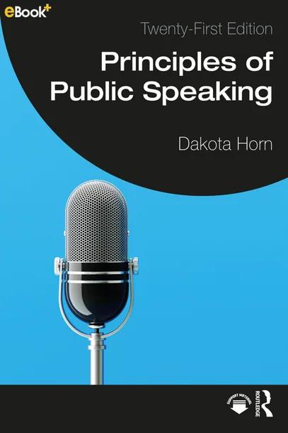 Principles of Public Speaking cover