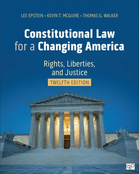 Constitutional Law for a Changing America cover