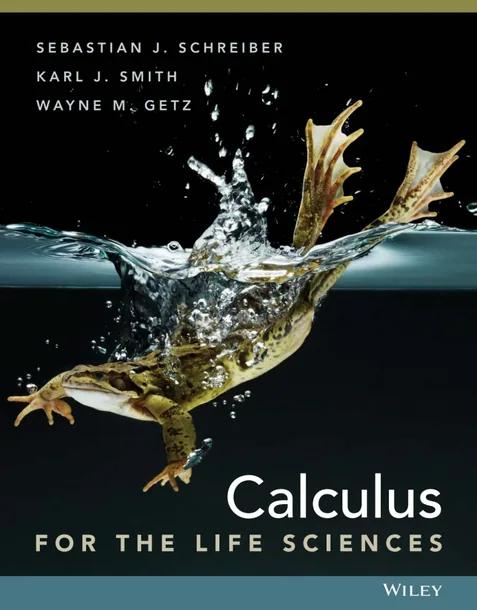 Calculus for The Life Sciences cover