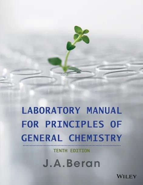 Laboratory Manual for Principles of General Chemistry cover