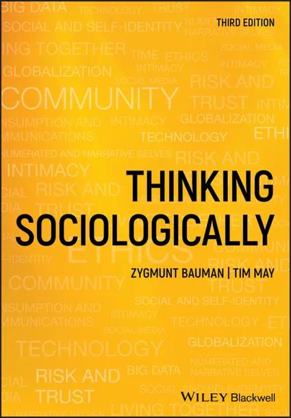 Thinking Sociologically cover