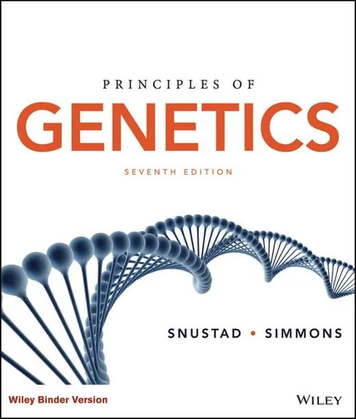Principles of Genetics cover
