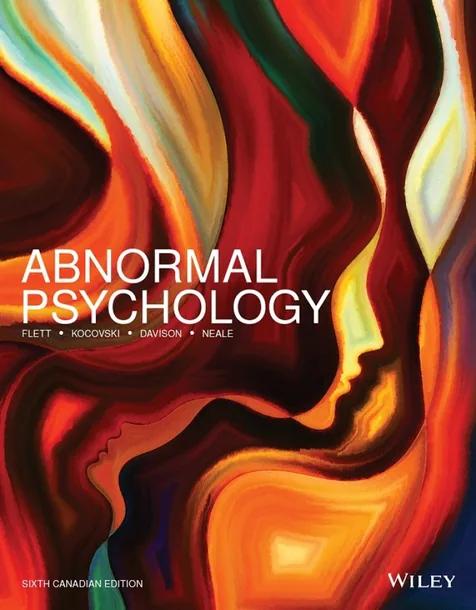 Abnormal Psychology, Canadian Edition cover