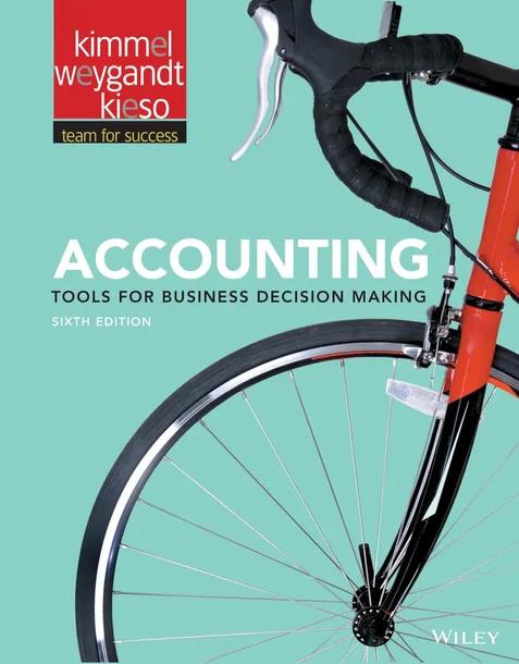 Accounting: Tools for Business Decision Making cover