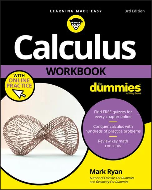 Calculus Workbook For Dummies cover
