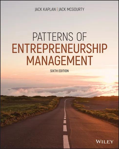 Patterns of Entrepreneurship Management cover