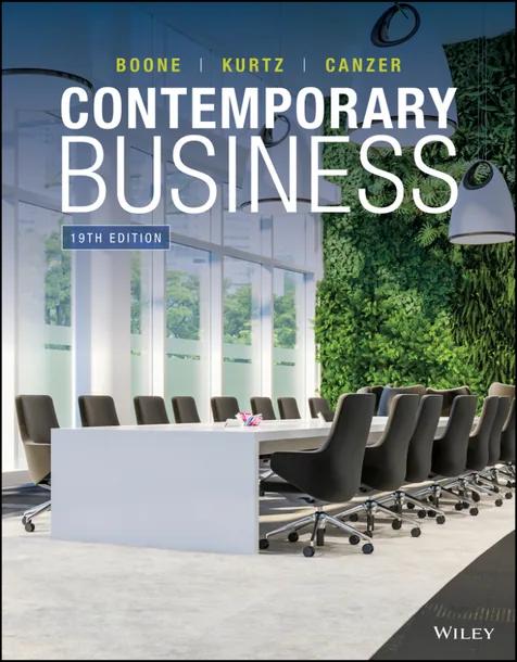Contemporary Business, Enhanced eText cover