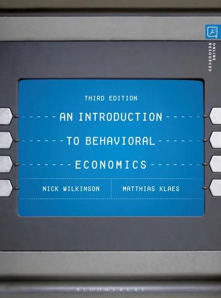 An Introduction to Behavioral Economics cover