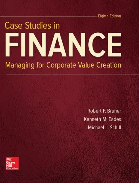 Case Studies in Finance cover