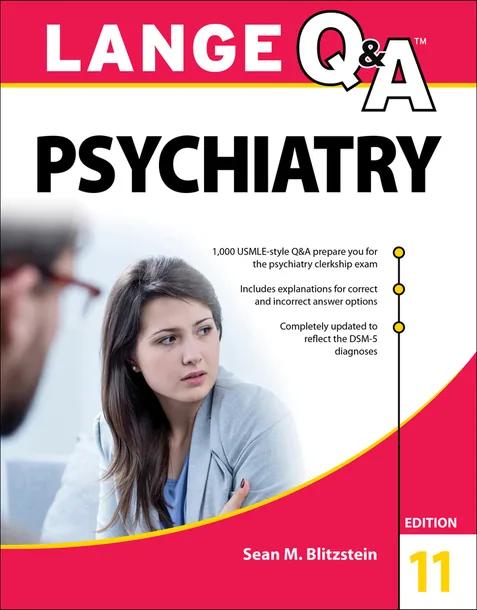 Lange Q&A Psychiatry, 11th Edition cover