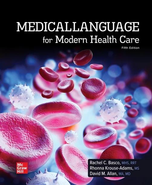 Medical Language for Modern Health Care cover