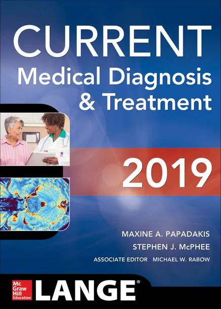 CURRENT Medical Diagnosis and Treatment 2019 cover
