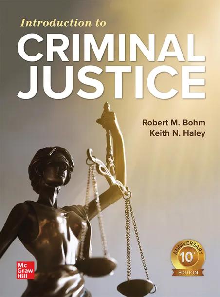 Introduction to Criminal Justice cover