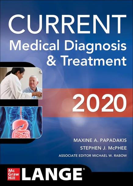 CURRENT Medical Diagnosis and Treatment 2020 cover