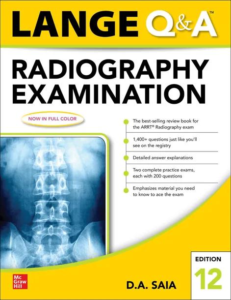 Lange Q & A Radiography Examination cover