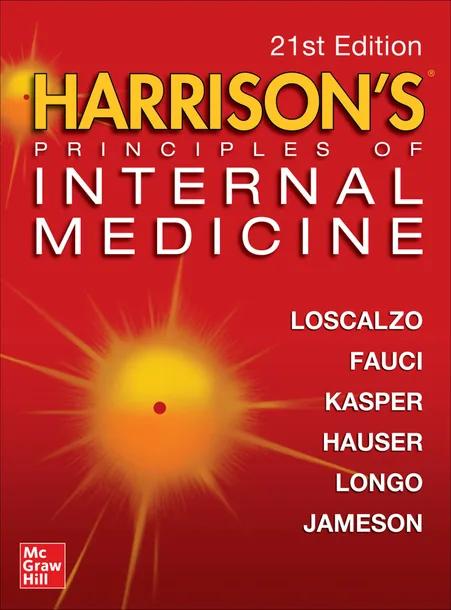 Harrison's Principles of Internal Medicine (Vol.1 & Vol.2) cover