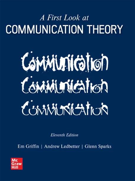 First Look At Communication Theory cover