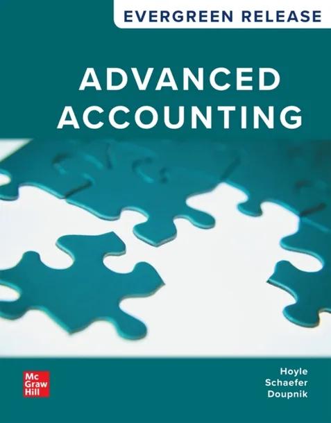 Advanced Accounting cover