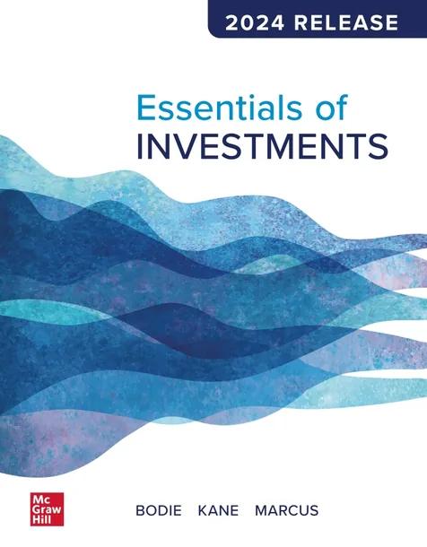 Essentials of Investments: 2024 Release cover