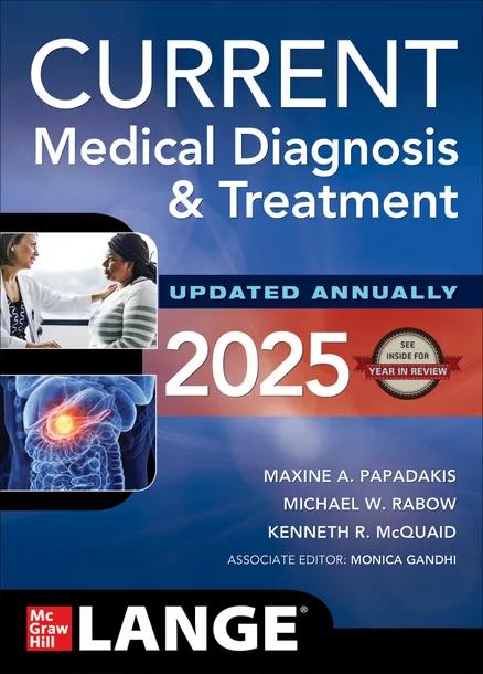 CURRENT Medical Diagnosis and Treatment 2025 cover
