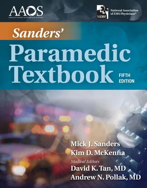 Sanders' Paramedic Textbook cover