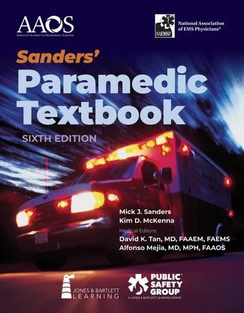Sanders' Paramedic Textbook cover