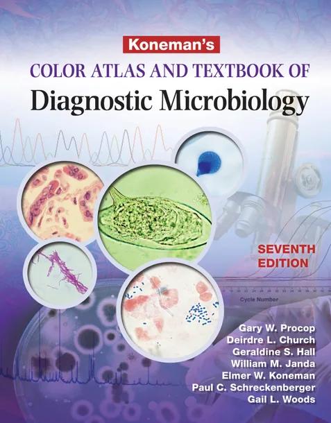 Koneman's Color Atlas and Textbook of Diagnostic Microbiology cover