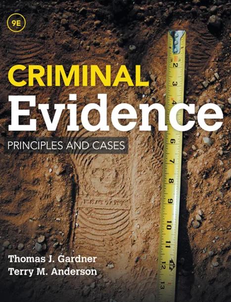Criminal Evidence: Principles and Cases cover