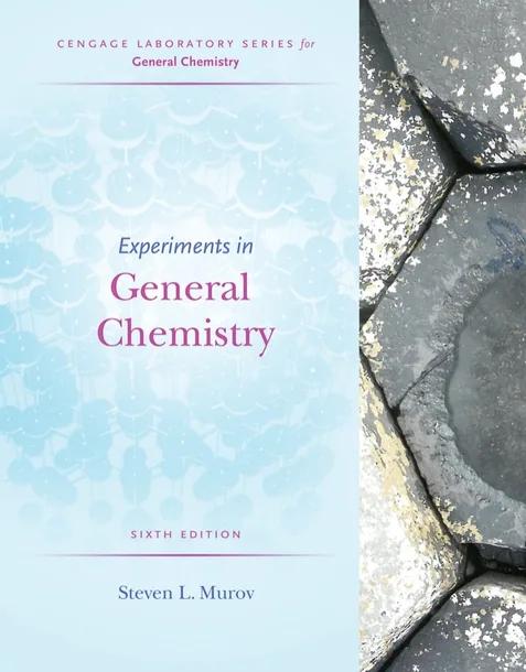 Experiments in General Chemistry cover