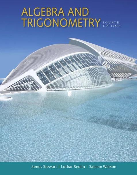 Algebra and Trigonometry cover