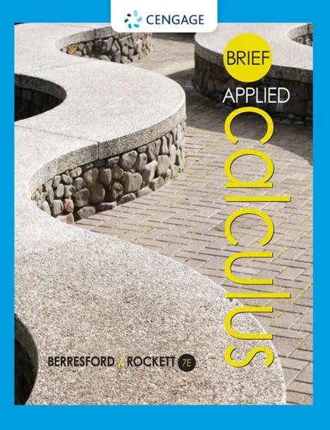 Brief Applied Calculus cover