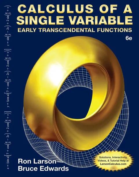 Calculus of a Single Variable: Early Transcendental Functions cover