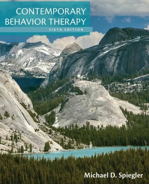 Contemporary Behavior Therapy cover
