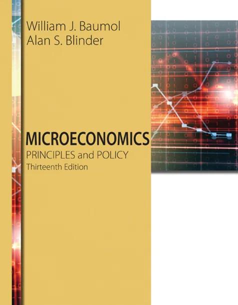 Microeconomics: Principles and Policy cover