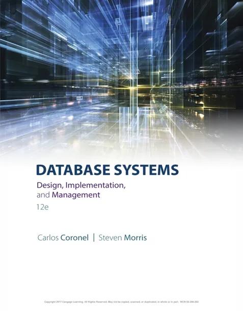 Database Systems: Design, Implementation, & Management cover