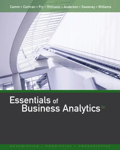 Essentials of Business Analytics cover