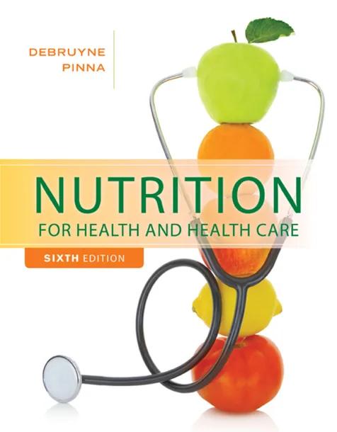 Nutrition for Health and Health Care cover