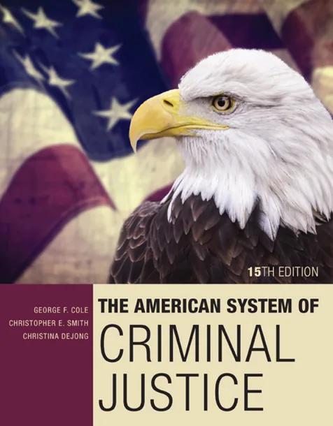 The American System of Criminal Justice cover