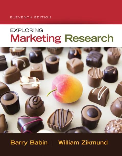 Exploring Marketing Research cover