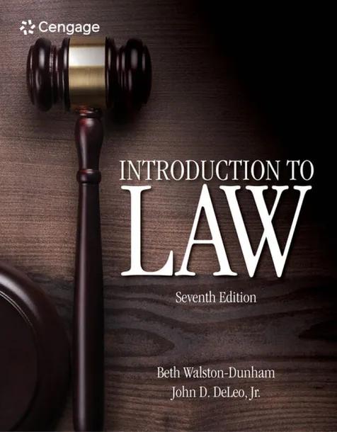 Introduction to Law cover