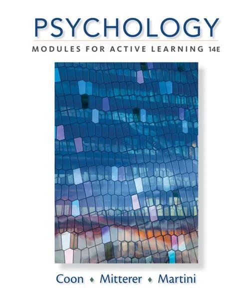 Psychology: Modules for Active Learning cover